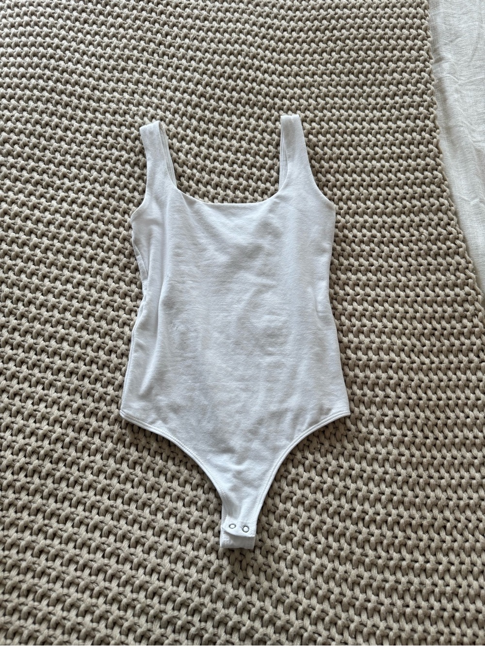 Abercrombie White Bodysuit Never Worn